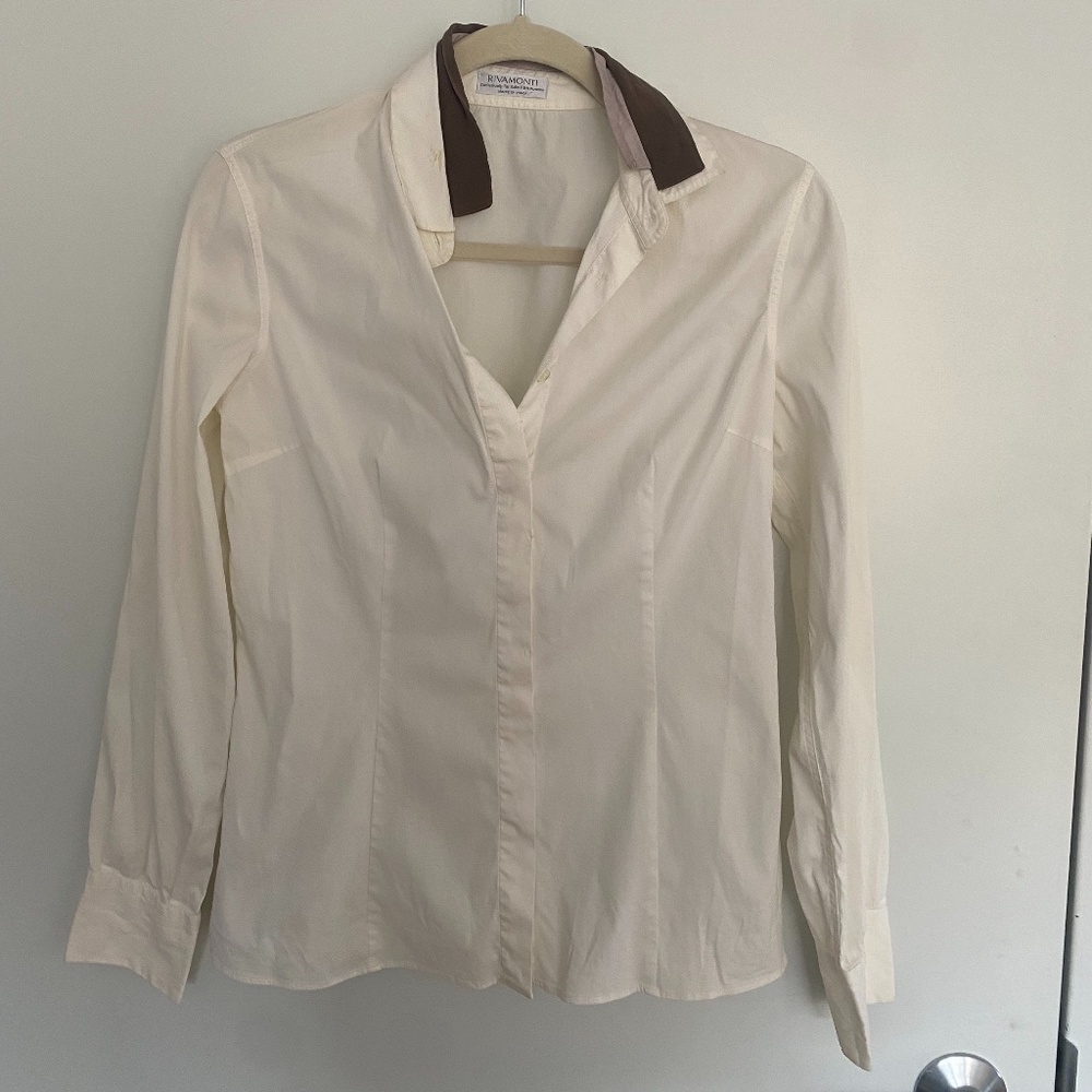 Rivamonti Saks Fifth Ave White blouse